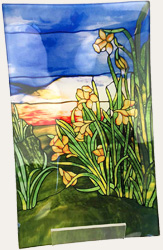 Tiffany Daffodil tray