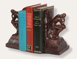 Thinker Bookends