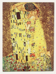 Klimt Kiss tableau