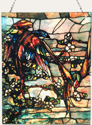 Lamb Parrots tableau -- hanging